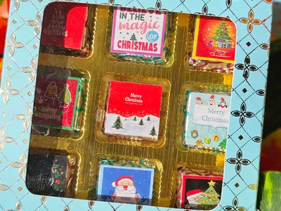 9 Falvour Chocolates, Assorted