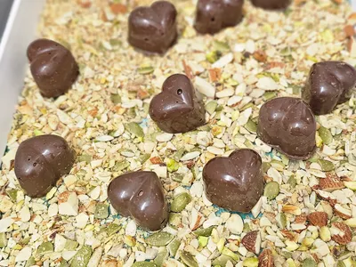 Dry Fruit And Seed Chocolates, Healthy & Protein