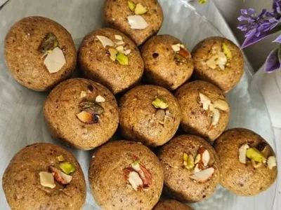 High Protein Sattu Laddoo, a Balanced B Bites bestseller